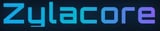 Zylacore logo with blue and purple gradient text on dark background